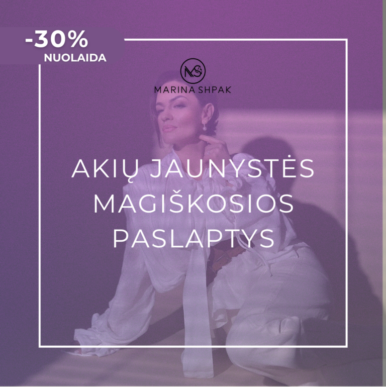 Kursas „Akių jaunystės magiškosios paslaptys“