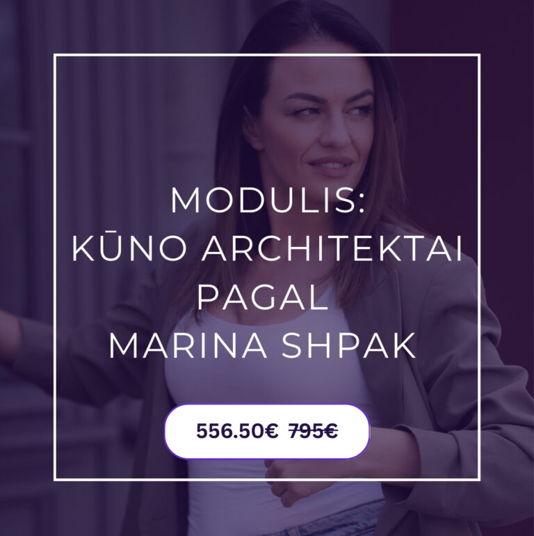 Apsaugota: Kūno architektai pagal Marina Shpak modulis