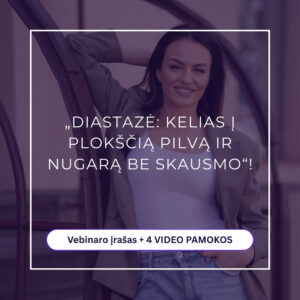 Diastazė: kelias į plokščią pilvą ir nugarą be skausmo