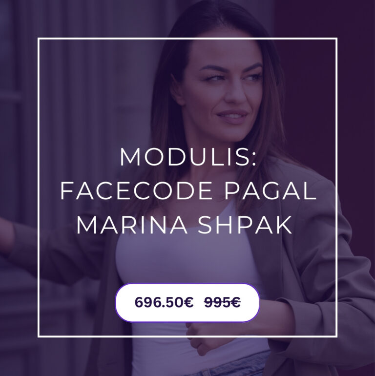 Apsaugota: FaceCode pagal Marina Shpak modulis